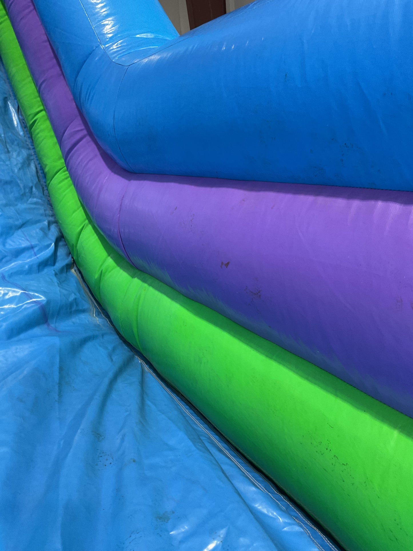 70' Obstacle Course (40' obstacle + 30' Rock climb slide)