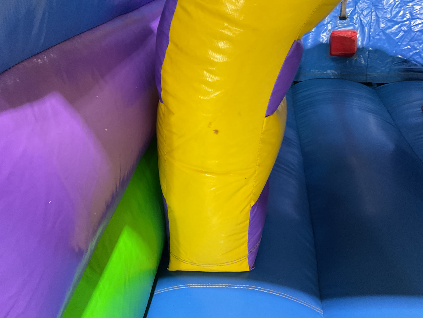 70' Obstacle Course (40' obstacle + 30' Rock climb slide)