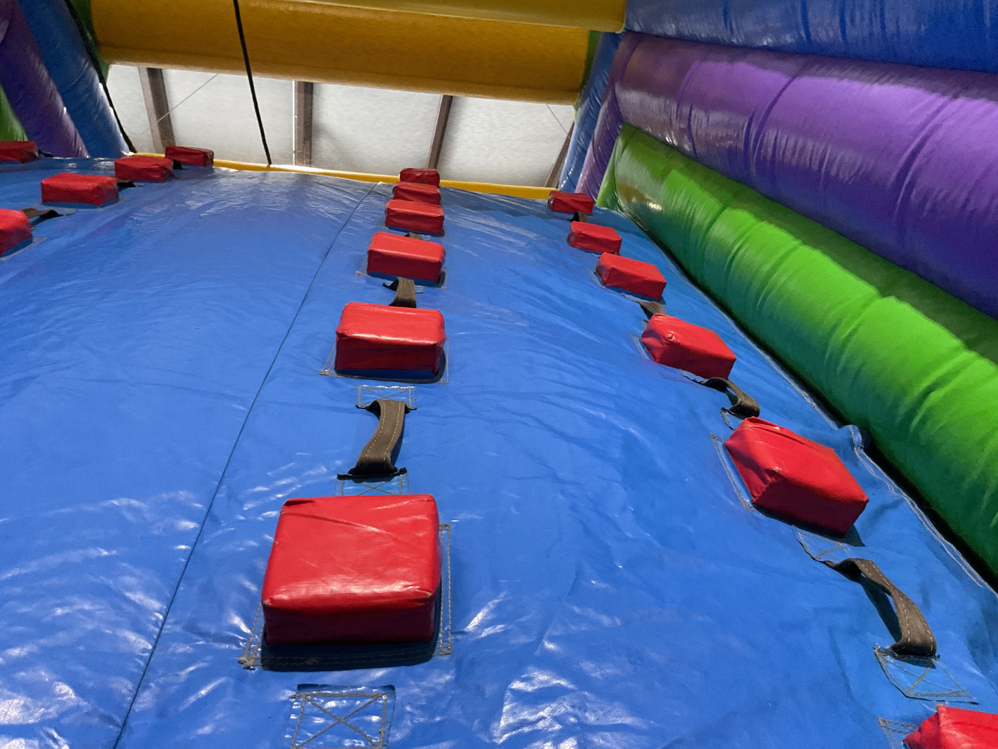 70' Obstacle Course (40' obstacle + 30' Rock climb slide)