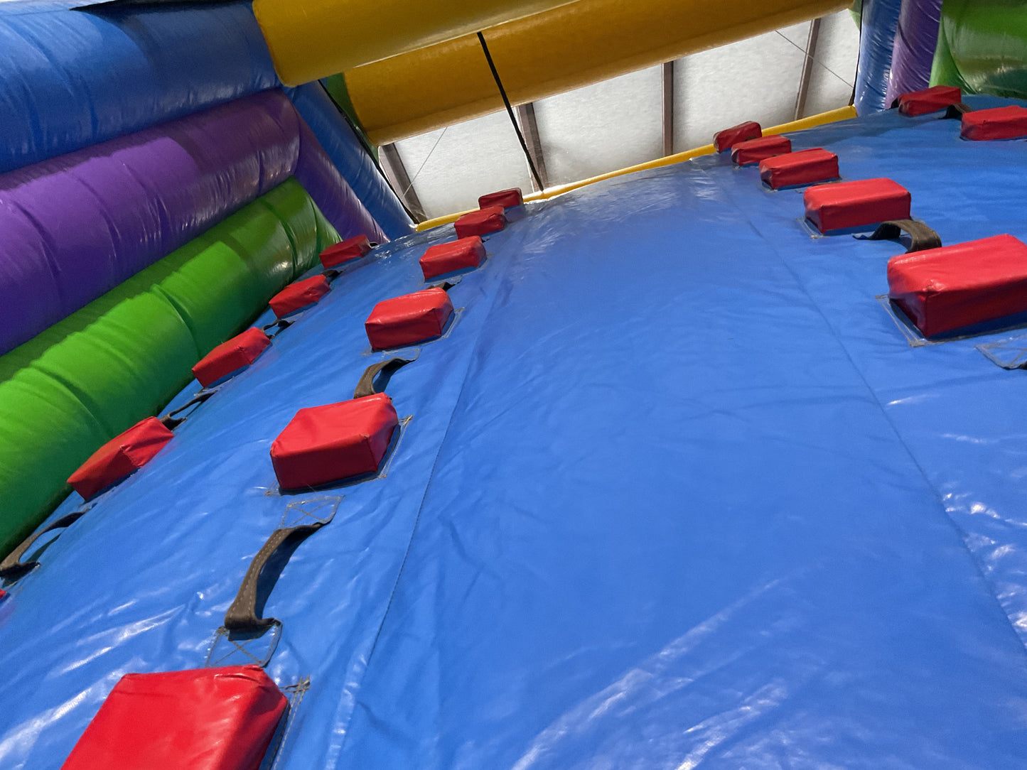 70' Obstacle Course (40' obstacle + 30' Rock climb slide)