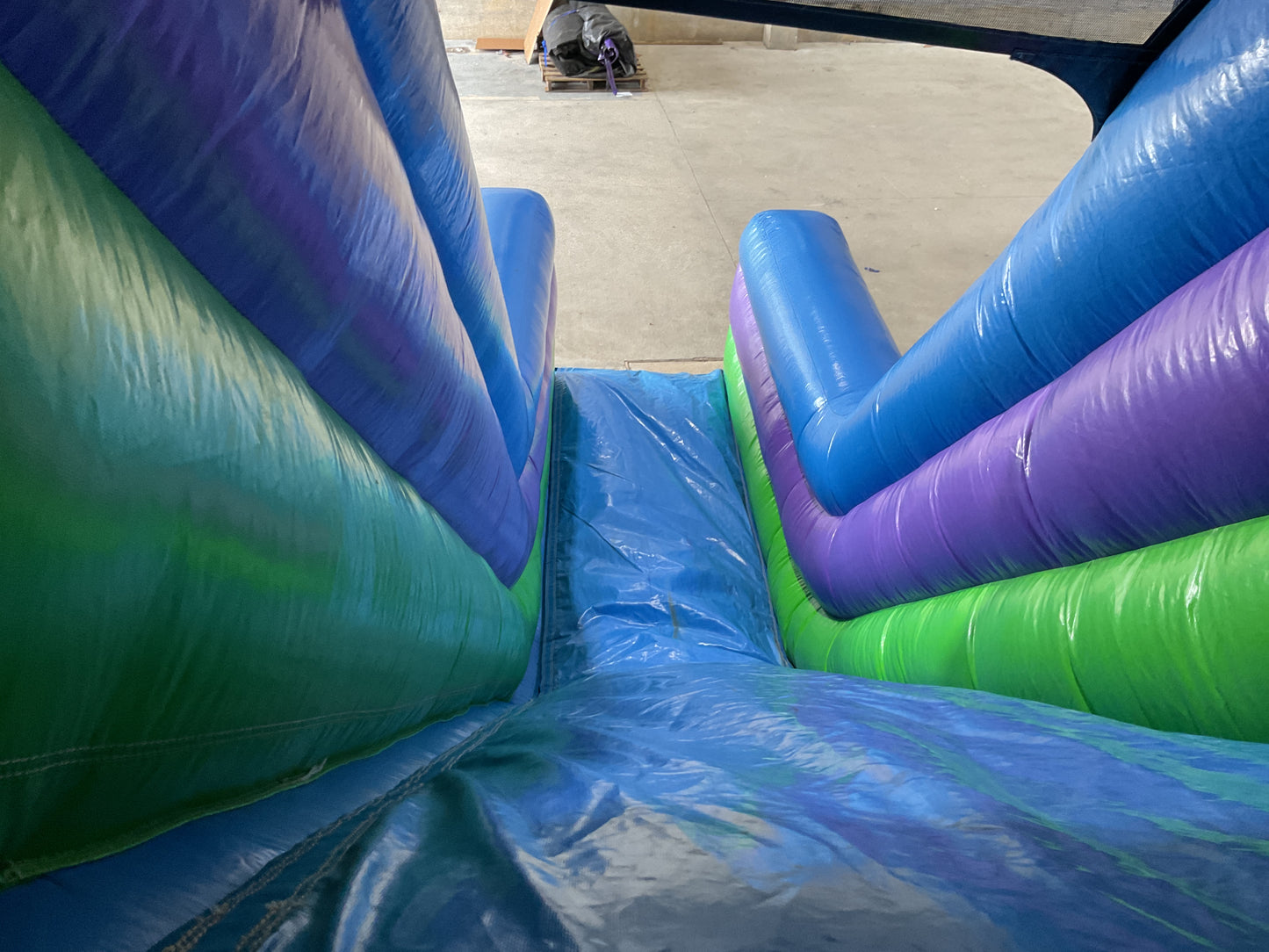 70' Obstacle Course (40' obstacle + 30' Rock climb slide)