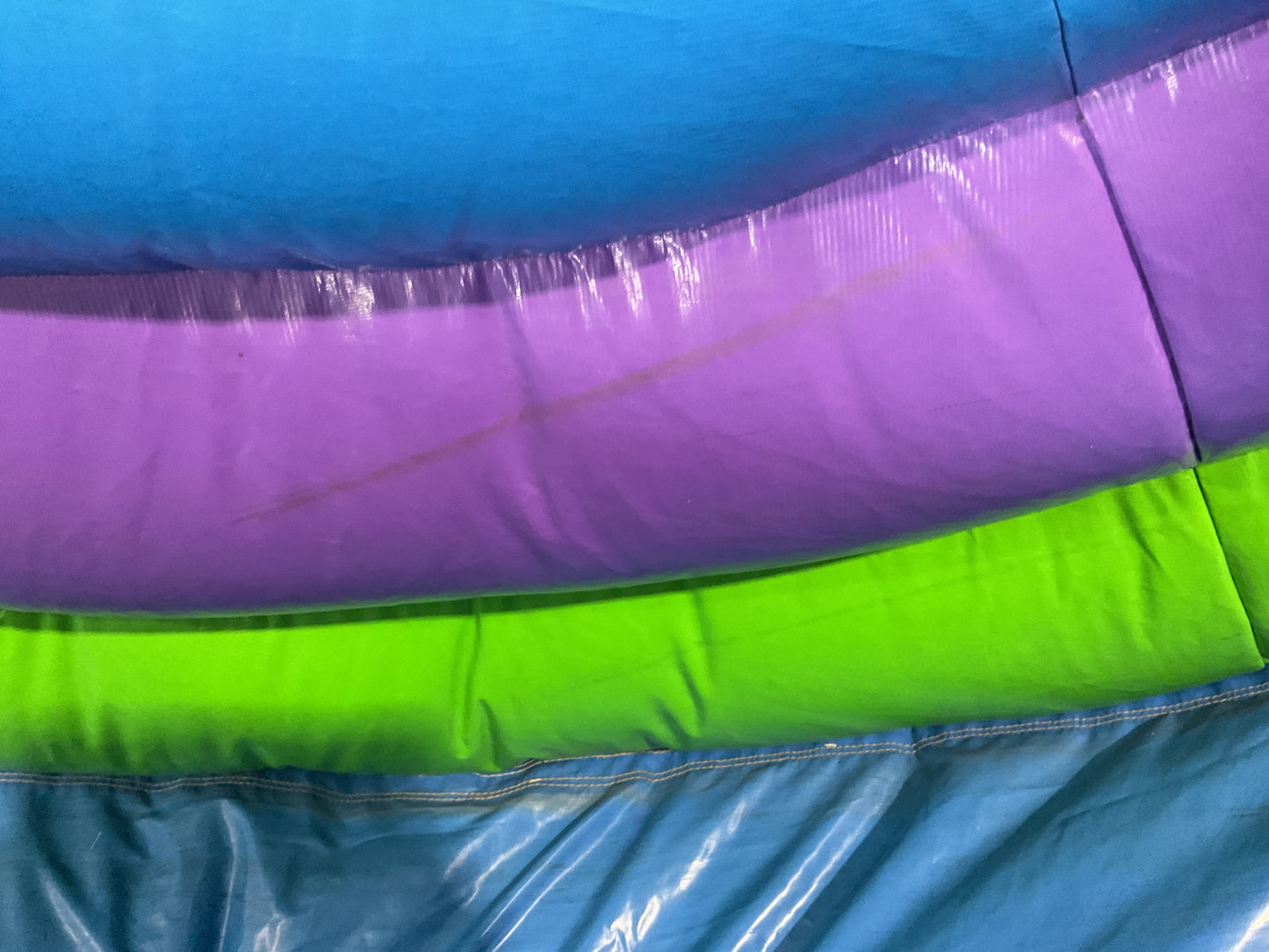 70' Obstacle Course (40' obstacle + 30' Rock climb slide)
