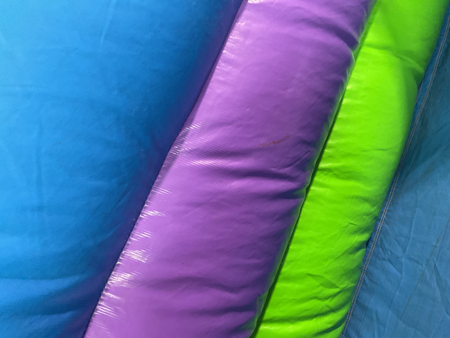 70' Obstacle Course (40' obstacle + 30' Rock climb slide)