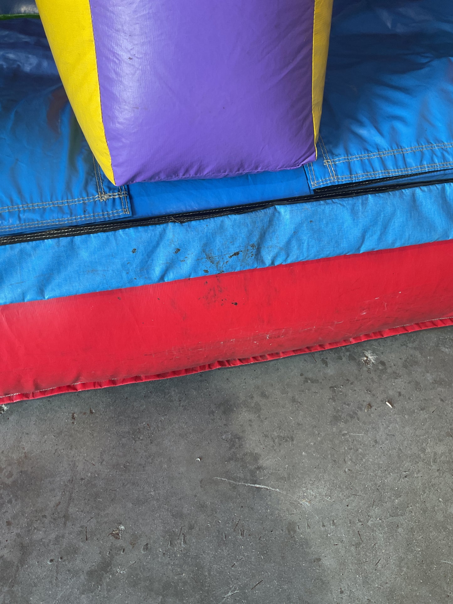 70' Obstacle Course (40' obstacle + 30' Rock climb slide)