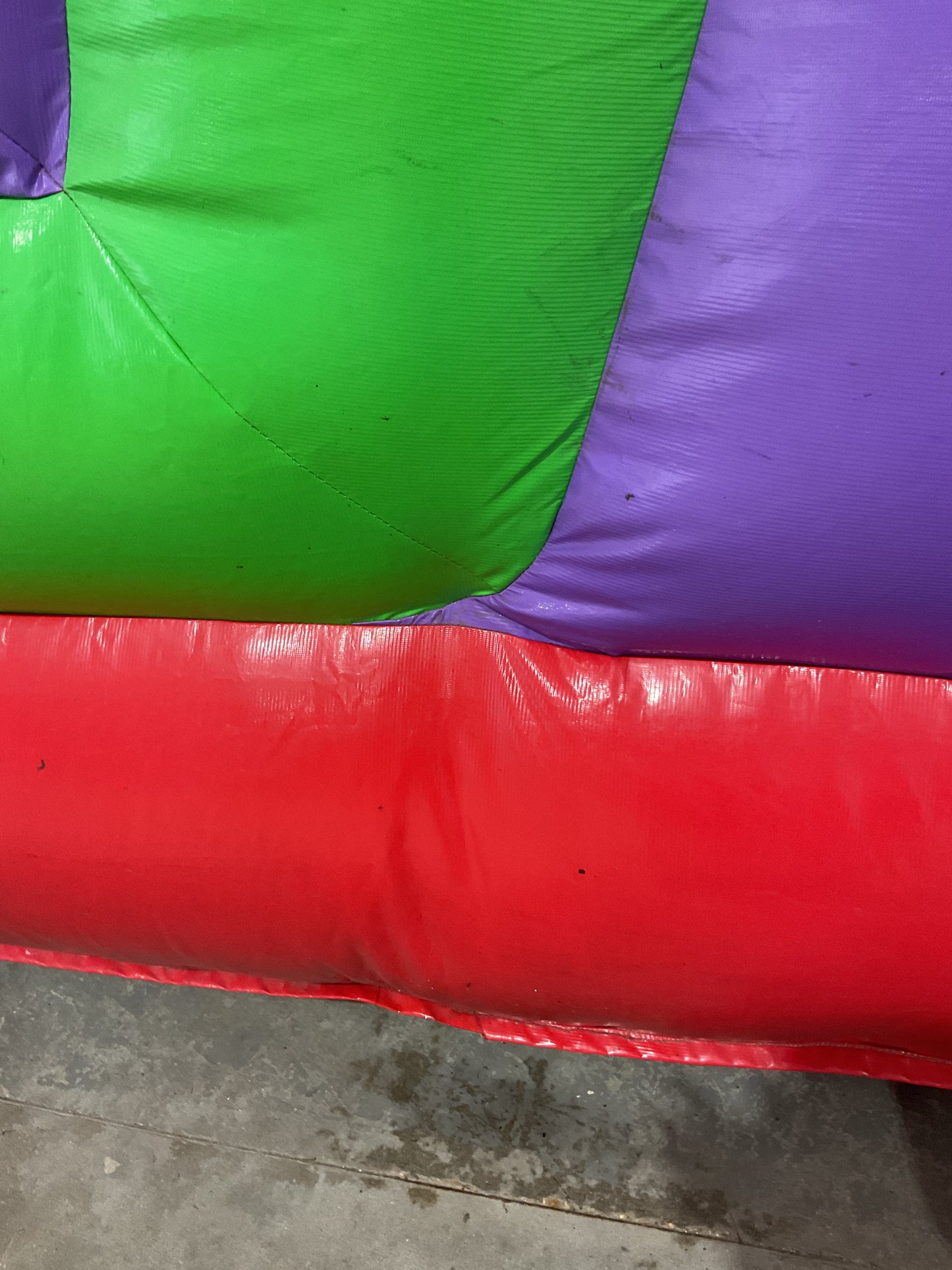 70' Obstacle Course (40' obstacle + 30' Rock climb slide)