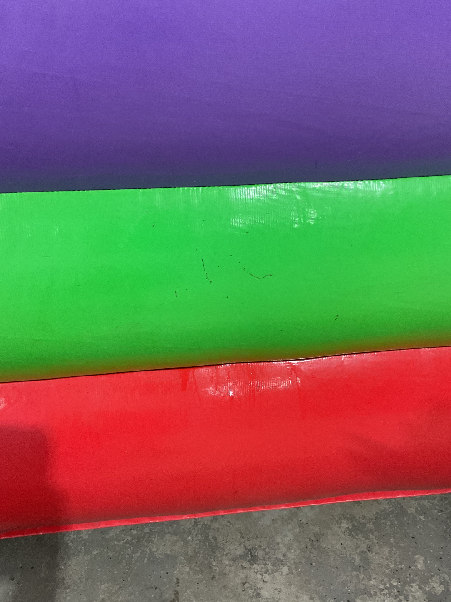 70' Obstacle Course (40' obstacle + 30' Rock climb slide)