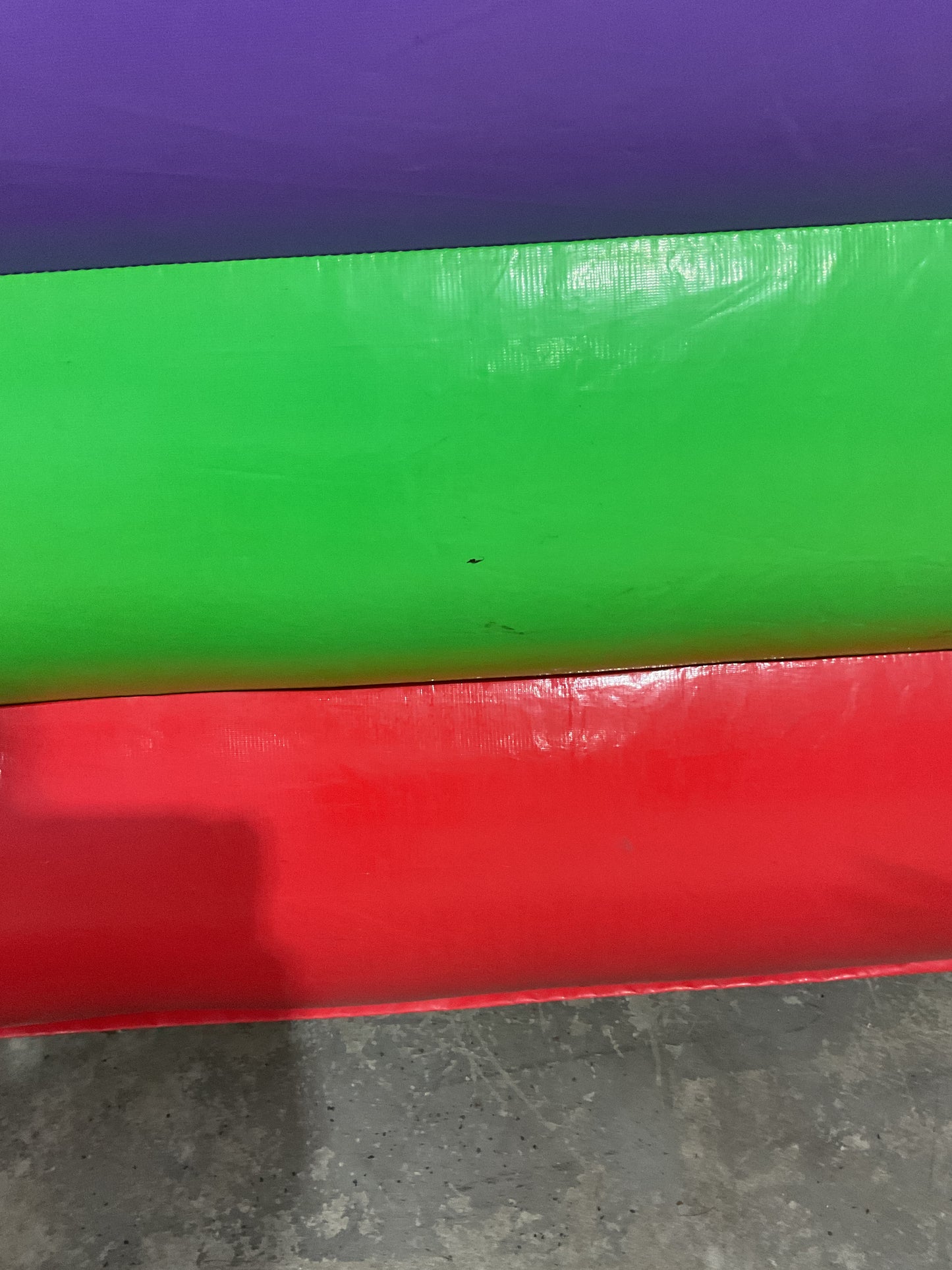 70' Obstacle Course (40' obstacle + 30' Rock climb slide)