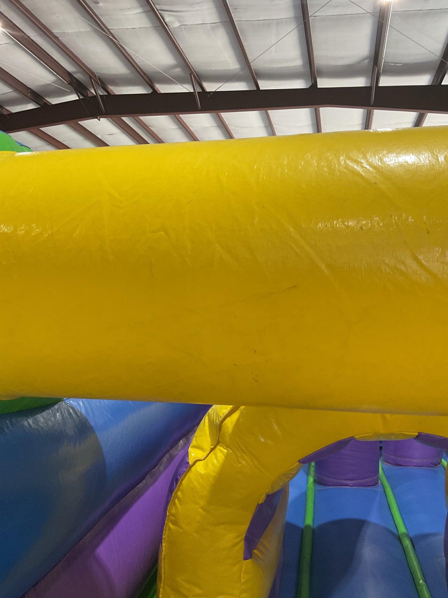 70' Obstacle Course (40' obstacle + 30' Rock climb slide)