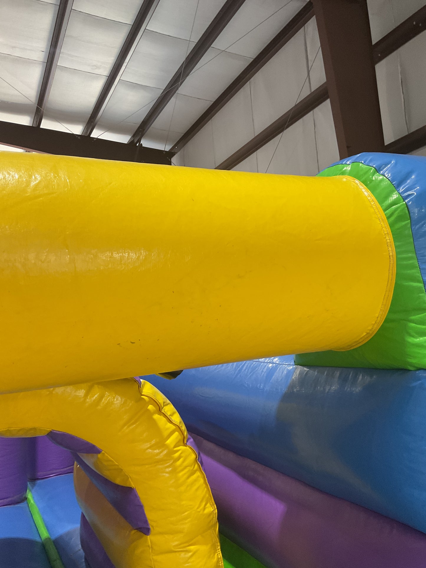 70' Obstacle Course (40' obstacle + 30' Rock climb slide)