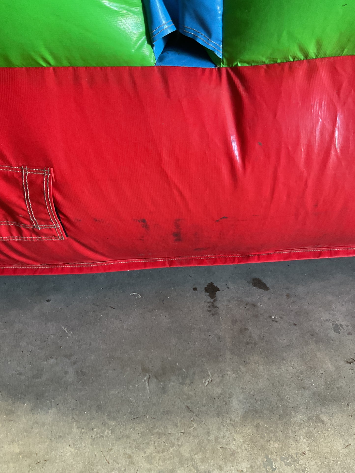 70' Obstacle Course (40' obstacle + 30' Rock climb slide)