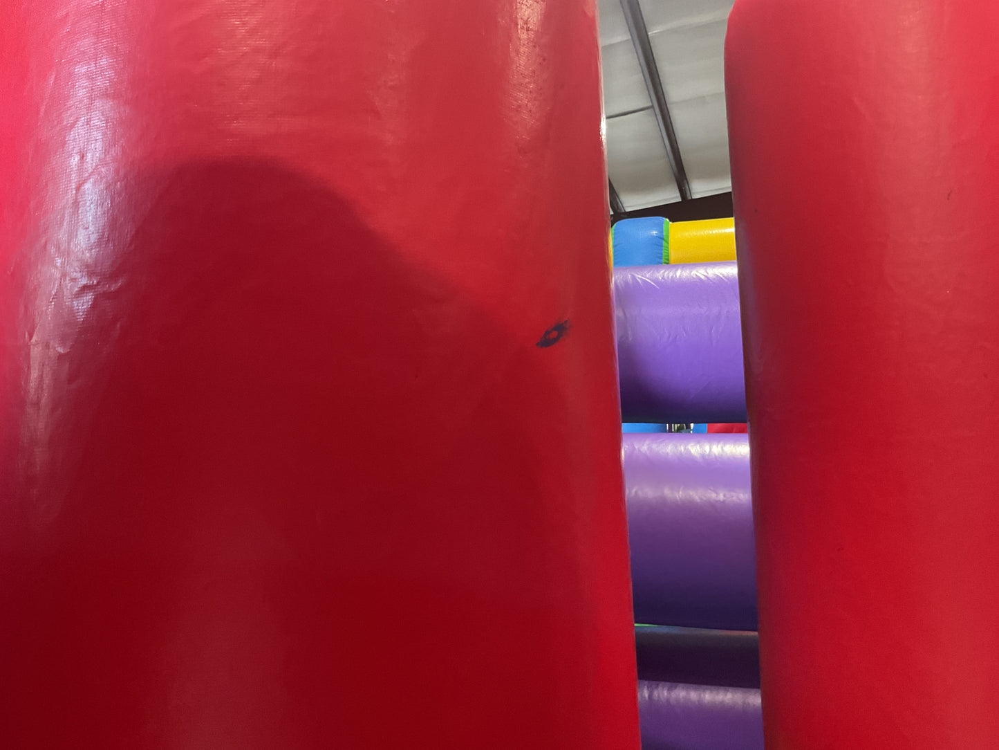 70' Obstacle Course (40' obstacle + 30' Rock climb slide)