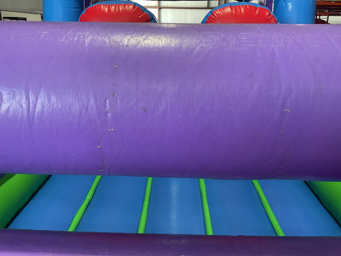 70' Obstacle Course (40' obstacle + 30' Rock climb slide)