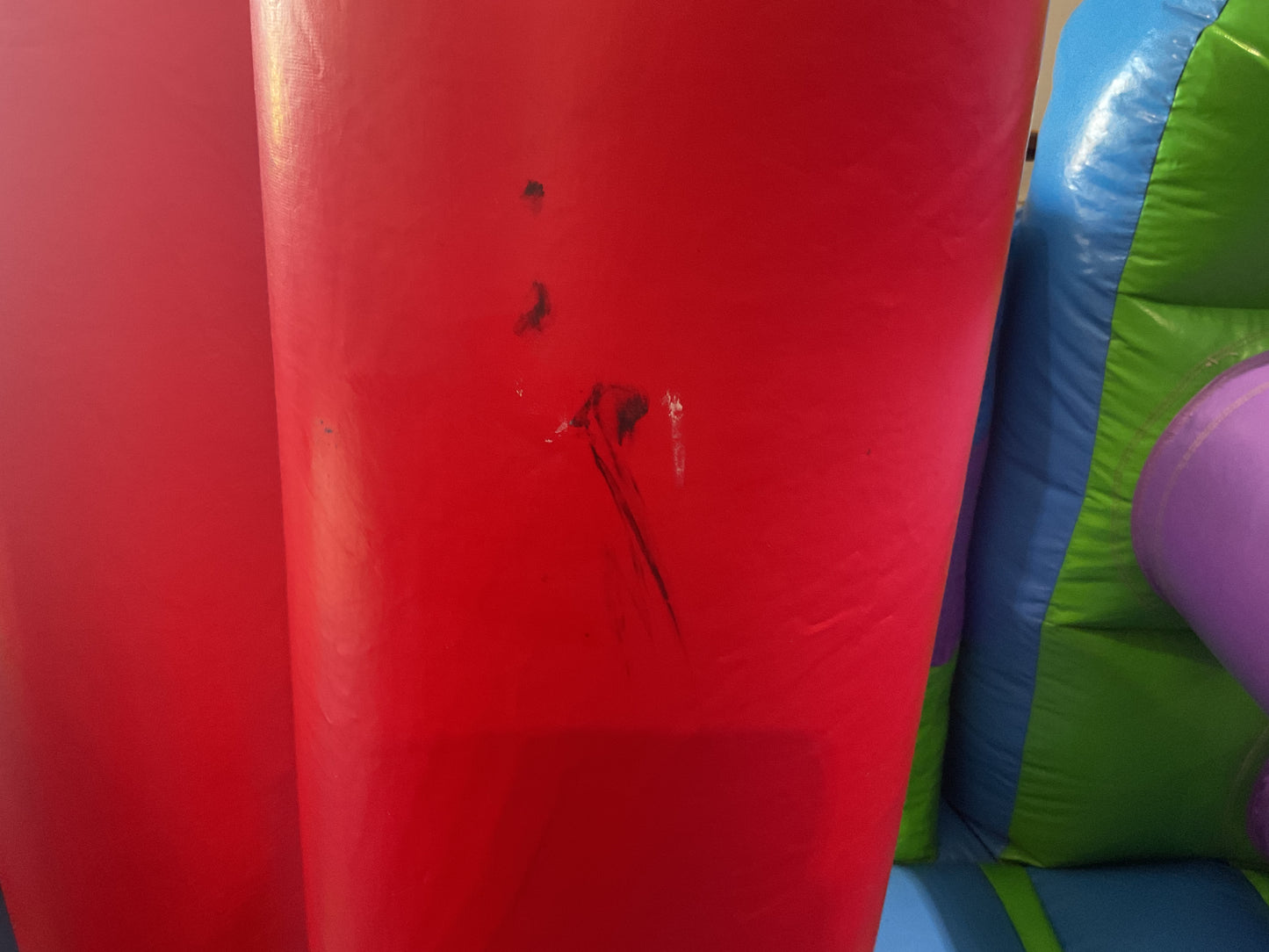 70' Obstacle Course (40' obstacle + 30' Rock climb slide)