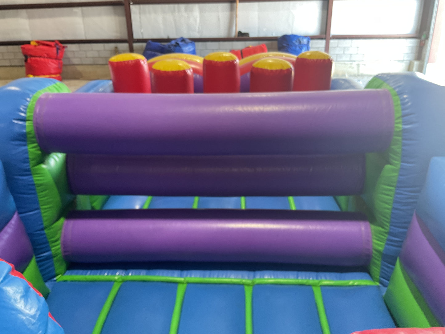 70' Obstacle Course (40' obstacle + 30' Rock climb slide)