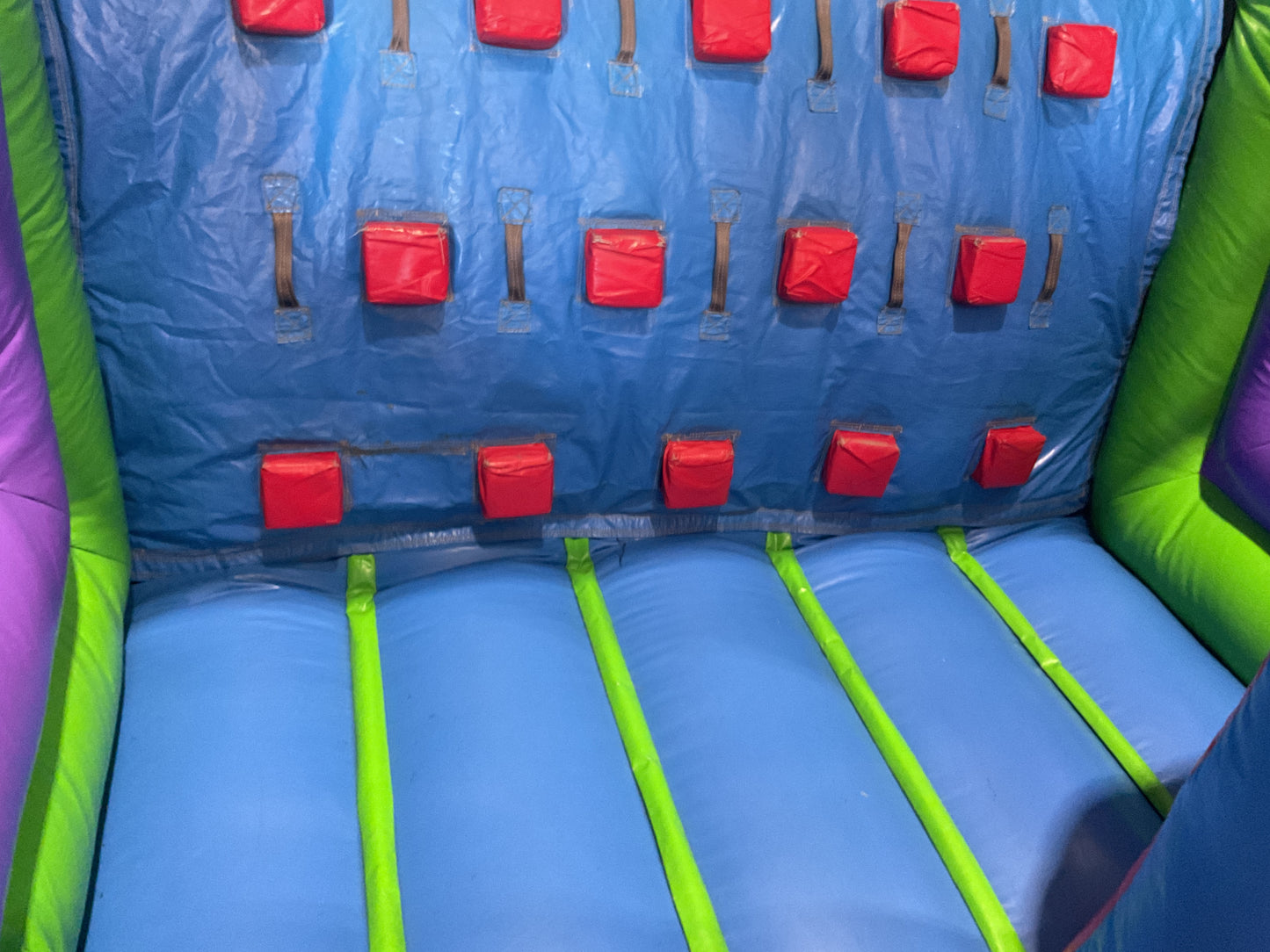 70' Obstacle Course (40' obstacle + 30' Rock climb slide)