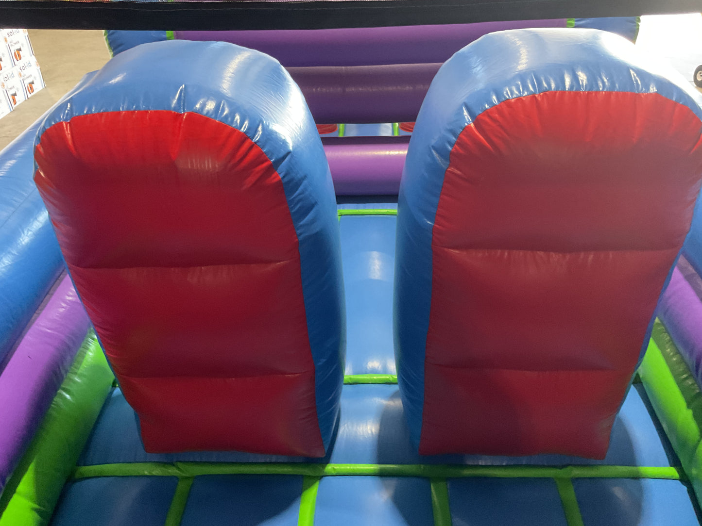 70' Obstacle Course (40' obstacle + 30' Rock climb slide)