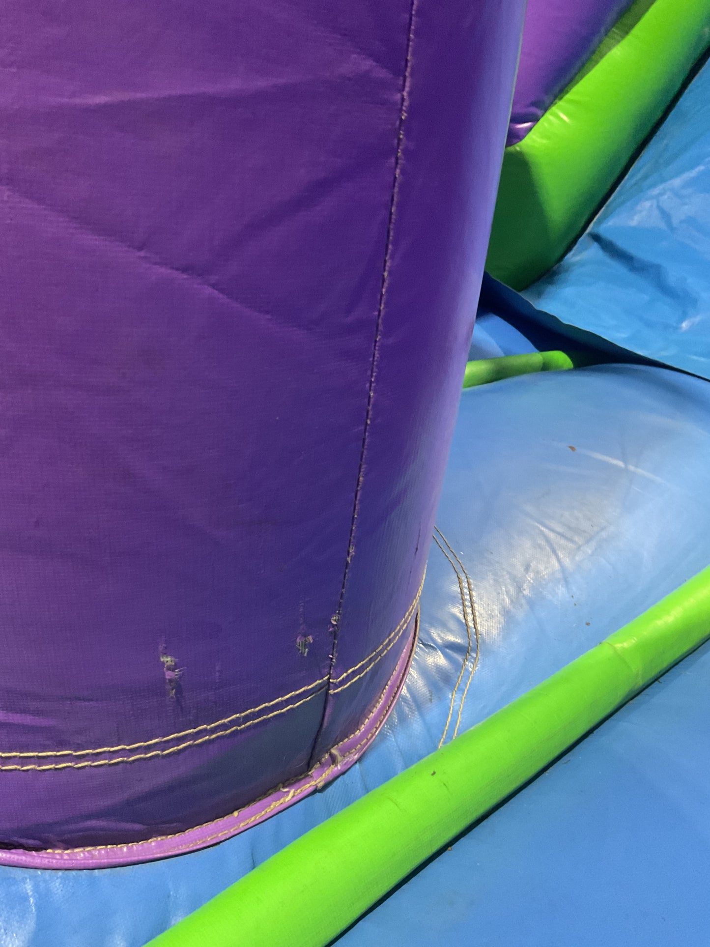70' Obstacle Course (40' obstacle + 30' Rock climb slide)