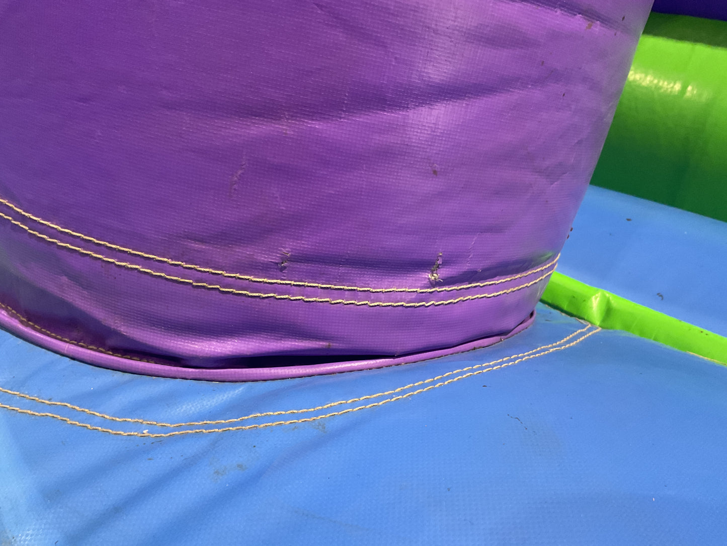 70' Obstacle Course (40' obstacle + 30' Rock climb slide)