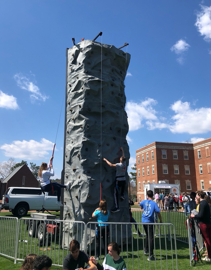 4-Station Rock Climb Wall